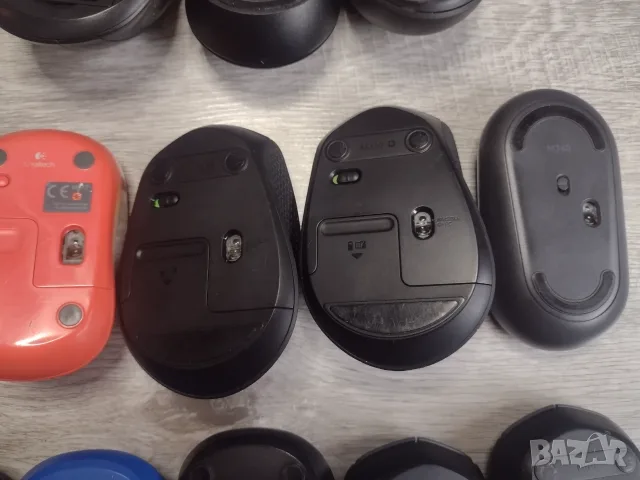 Разчистване 12 броя безжични мишки Logitech, снимка 7 - Клавиатури и мишки - 55649031