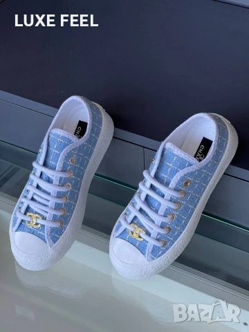 Chanel ⚜️Дамски Кецове , снимка 10 - Кецове - 54793810