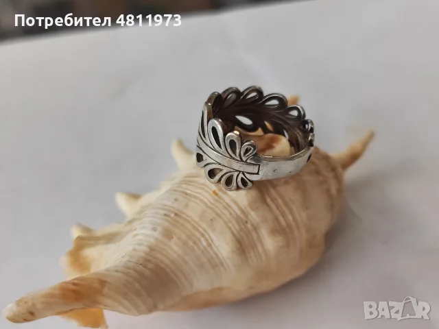 Сребърен пръстен 925, снимка 3 - Пръстени - 55530478
