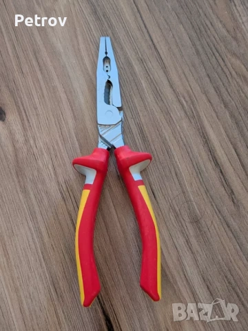 MADE IN GERMANY - VDE 1000V - ЧИСТО НОВИ PROFI Мултифункционални Клещи с 4 функции от GERMANY !!!!!!, снимка 3 - Клещи - 54093700