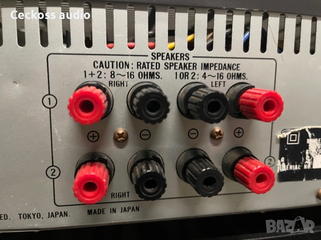 🔥 JVC AX-335TN VINTAGE STEREO УСИЛВАТЕЛ 🔥, снимка 7 - Ресийвъри, усилватели, смесителни пултове - 54721612