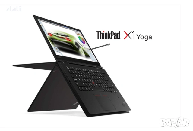 Таблет и Лаптоп 2в1 Lenovo ThinkPad X1 Yoga i7-8650U/RAM 16GB/NVMe SSD 256GB /4G LTE-A Nano-SIM