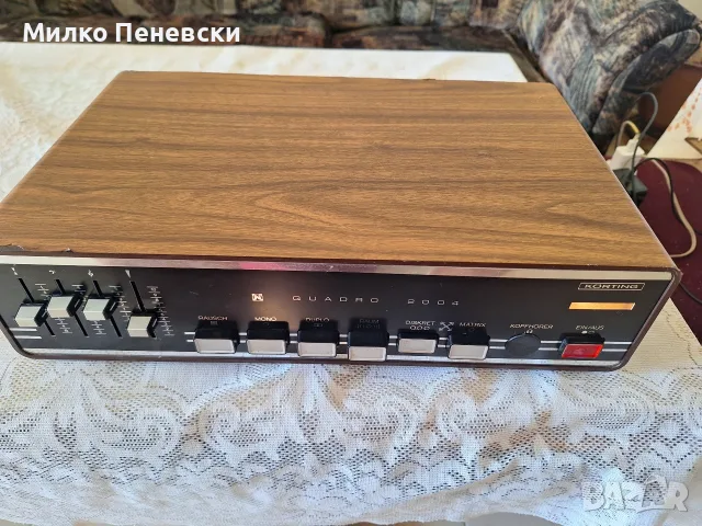 KORTING NECKERMANN QUADRO 2004 VINTAGE STEREO AMPLIFIER.MADE IN WEST GERMANY.BAUYARE 1974., снимка 4 - Ресийвъри, усилватели, смесителни пултове - 55682086