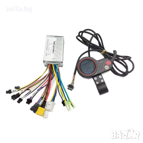 Контролер за електрическа тротинетка 24V 36V 48V 350W-1000W 20A Brushless с LCD дисплей TF-100 10484, снимка 13 - Друга електроника - 54706383