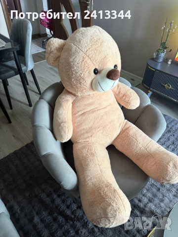 🧸 Огромно плюшено мече – много меко и сладко ❤️, снимка 2 - Плюшени играчки - 55600842