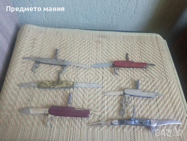 Лот от 6 бр. ретро джобни ножчета – за реставрация или части, снимка 4 - Ножове - 54605704