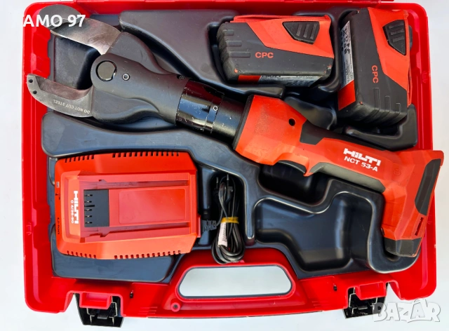 Hilti NCT 53-A - Акумулаторна ножица за рязане на медни и алуминиеви кабели до Ø2, снимка 2 - Други инструменти - 54479245