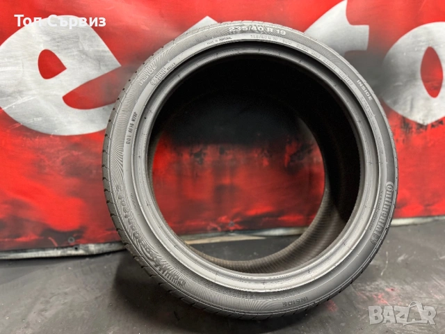 235 40 19, Лятна гума, Continental ContiSportContact3, 1 брой, снимка 5 - Гуми и джанти - 54074590