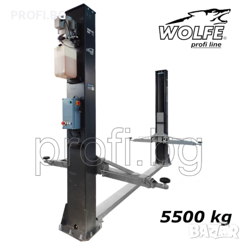 Подемник за бусове 5,5T WOLFE Premium Line с електронно спускане, снимка 2 - Други машини и части - 53971203
