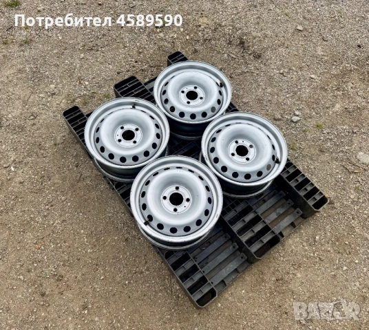 4бр.Оригинални джанти 14цола 4x100 за Renault Kangoo,Dacia Dokker,Sandero,Mercedes Citan,Nissan Kubi, снимка 3 - Гуми и джанти - 54858762