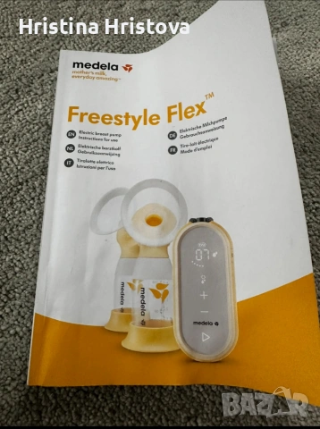 Двойна електрическа помпа за кърма Medela Freestyle Flex, снимка 5 - Помпи за кърма - 54934697