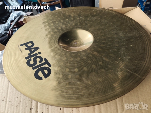 Paiste 20" 302 Ride Cymbal х 2 бр. - Made in Germany - 20 инча райд чинели, снимка 12 - Ударни инструменти - 54946344