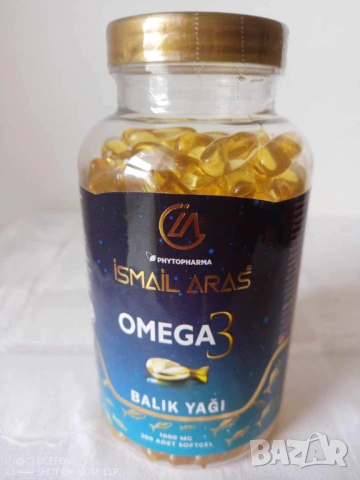 Подарявам Ismail Omega/Омега 3 1000 mg. рибено масло 200 бр.