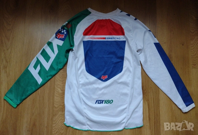 Fox Racing 180 Sayak - Moto Jersey Мото крос, снимка 2 - Аксесоари и консумативи - 55156239