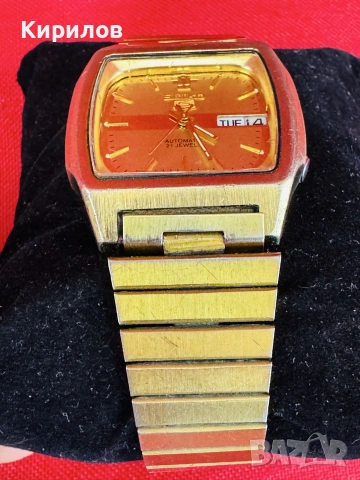 Мъжки часовник Seiko 5 7S26-5860 Day&Date Automatic 21 Jewels Japan !, снимка 8 - Мъжки - 55285023