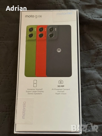 Motorola Moto G06 128GB Нов, снимка 2 - Motorola - 54525115