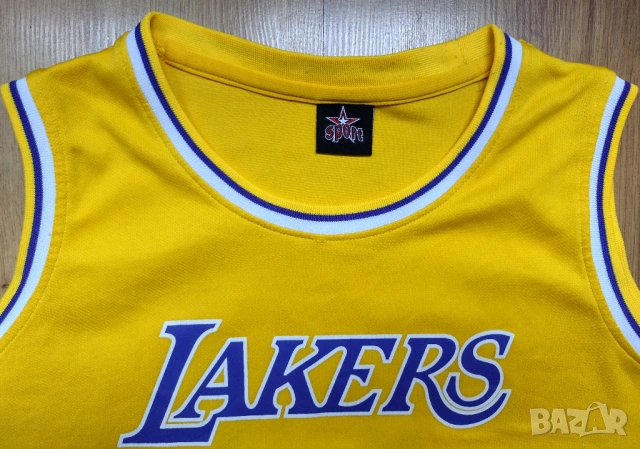 NBA / Los Angeles Lakers / #23 JAMES - детски баскетболен потник, снимка 5 - Детски тениски и потници - 54490032