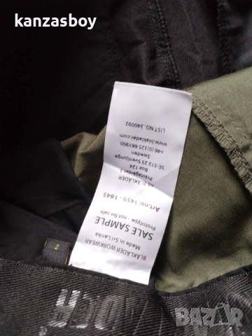Blaklader Service Trousers Stretch 1459-1845 - мъжки работен панталон КАТО НОВ М , снимка 10 - Спортни дрехи, екипи - 54000054