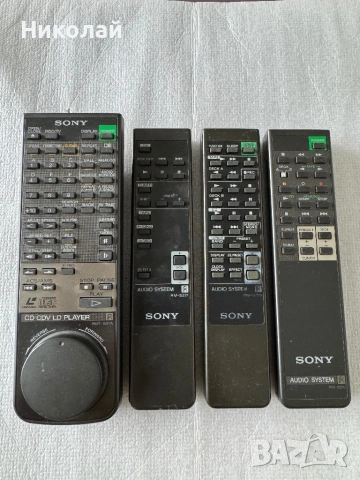 SONY -АУДИО/ВИДЕО/ДВД ДИСТАНЦИОННИ, снимка 16 - Ресийвъри, усилватели, смесителни пултове - 28070365