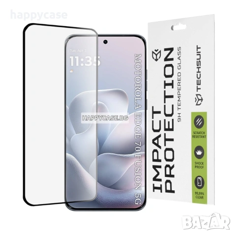 Motorola Edge 70 Fusion / Edge 60 / 60 Pro / 60 Fusion / 3D Full Glue Извит стъклен протектор, снимка 2 - Фолия, протектори - 50646008