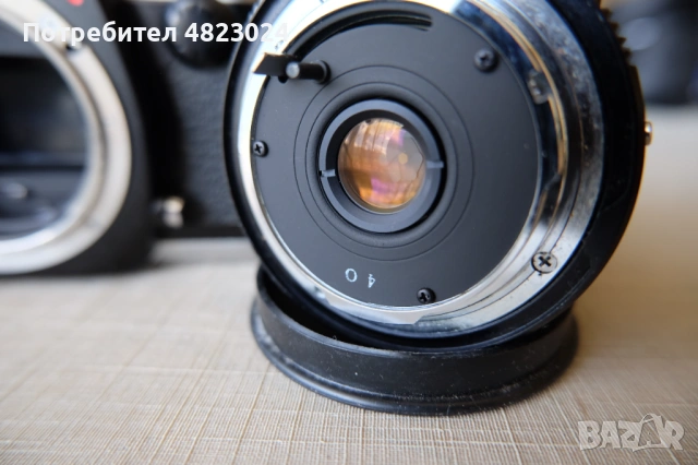 Konica FT-1 Motor & Konica Hexanon AR 28mm f3.5 Lens. Konica AR Mount, снимка 10 - Фотоапарати - 54516698