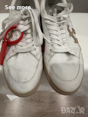 OFF-WHITE Low Top cloth Trainers Унисекс 41, снимка 11 - Спортни обувки - 54208653