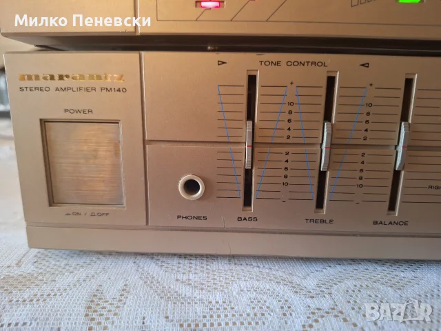 MARANTZ PM 140 STEREO AMPLIFIER,ST140 STEREO TUNER,SD140 STEREO CASSETTE DECK.MADE IN JAPAN., снимка 2 - Аудиосистеми - 55646088
