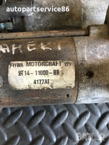 Стартер Мотор за Ford Connect 1.8 TDDi (2002-2006) 2T14-11000-BB, снимка 2 - Части - 55069205