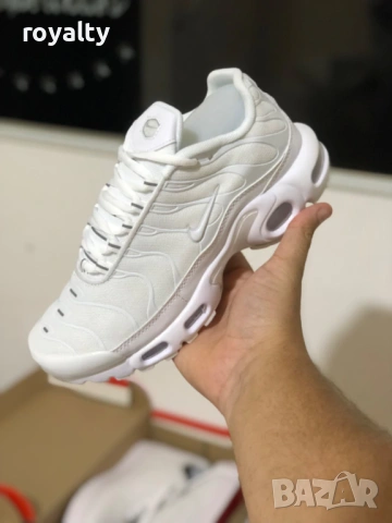Nike Air Max Plus Нови Бели Мъжки Маратонки 40-44 Номер Найк 
