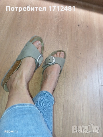 Birkenstock 38 номер, снимка 5 - Чехли - 54594913