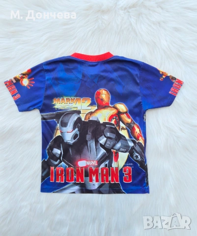 Детска тениска MARVEL 6-7години, снимка 6 - Детски тениски и потници - 54746985