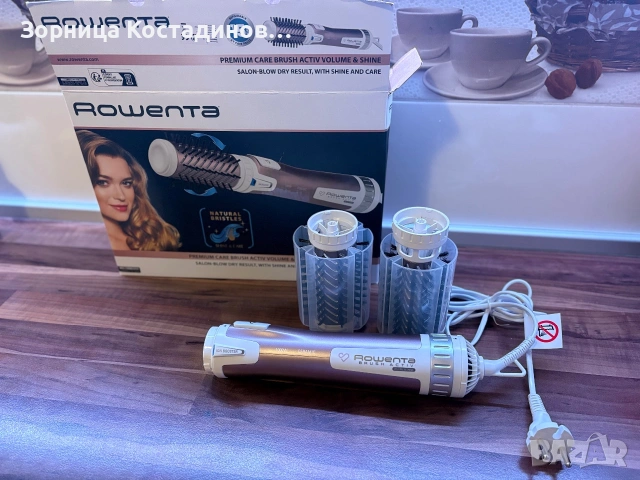 Електрическа четка за коса ROWENTA CF9540F0, снимка 3 - Сешоари - 54987370