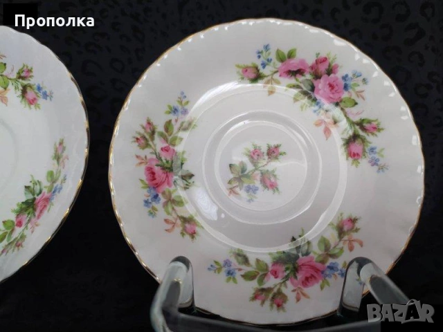 Подложни чинии Royal Albert Moss Rose , снимка 10 - Чинии - 55222331