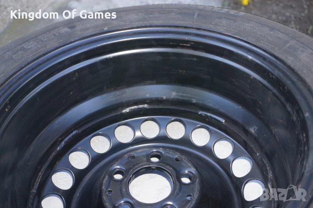 Оригинална Резервна Джанта и Стойка за Mercedes W210 71/2x16H2/ET41/Гума Pirelli P6000 215/55/16/3мм, снимка 7 - Гуми и джанти - 54462501