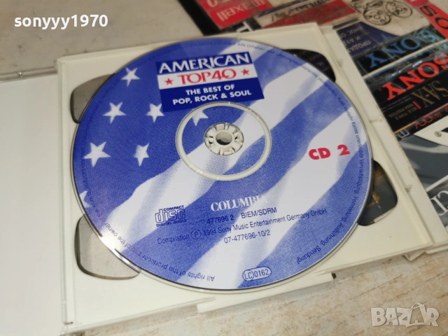 AMERICAN TOP 40 X2CD-ВНОС GERMANY 0406261907H2E6R, снимка 6 - CD дискове - 54781960