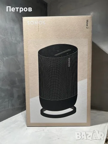 ЧИСТО НОВА Sonos Move 2 – Премиум безжична колонка | Wi-Fi + Bluetooth | Запечатана, снимка 2 - Тонколони - 55375888