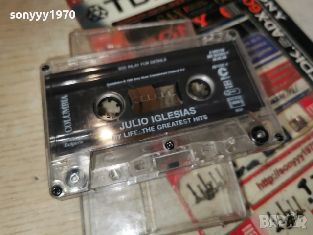 JULIO IGLESIAS-ORIGINAL TAPE 1905261958H2E6R, снимка 9 - Аудио касети - 54609466