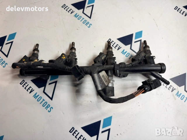 06L906031A, 0280158266, 06K133681A горивна рейка с дюзи и клапан от Vw Golf R 4motion 2018г, снимка 2 - Части - 54381048