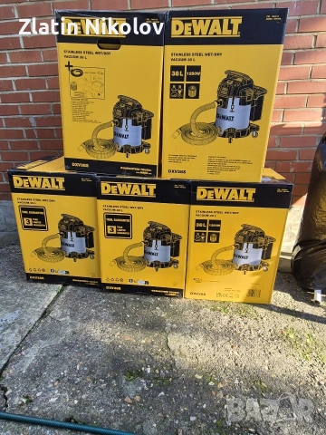 Dewalt прахосмукачка за мокро и сухо, снимка 9 - Други инструменти - 54970616