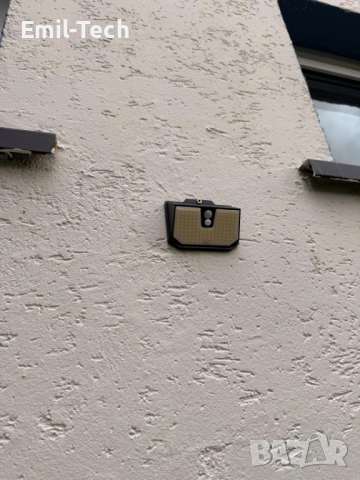 Комплект от 3 Нови Соларни LED лампи със сензор за движение IP65, снимка 13 - Външни лампи - 54680699