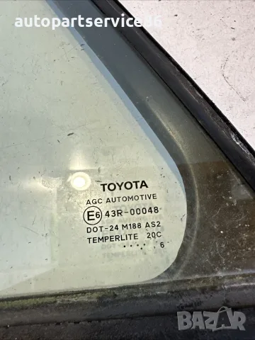 Неподвижно странично стъкло задна лява страна за Toyota Avensis 1.6 D4D (2016) 68189-05070 OEM, снимка 2 - Части - 55571059