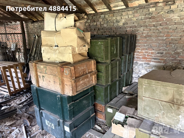 Продават се стари военни сандъци и техника
, снимка 3 - Антикварни и старинни предмети - 55263002