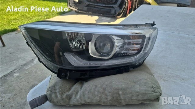 Ляв фар Kia Stonic година 2018 2019 2020 2021 2022 2023 Халогенна LED лупа код 92101-H8, 92101H8 , снимка 4 - Аксесоари и консумативи - 54442371