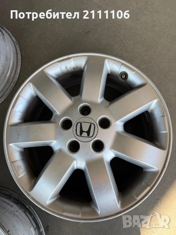 Оригинални алуминиевви джанти Хонда ЦРВ 17 Honda, снимка 2 - Гуми и джанти - 54212689
