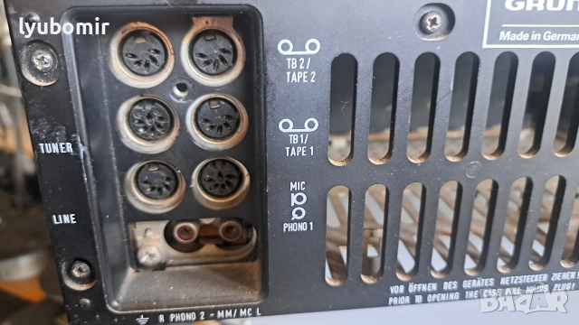 Предусилвател Grundig xv-5000, снимка 9 - Ресийвъри, усилватели, смесителни пултове - 54853136