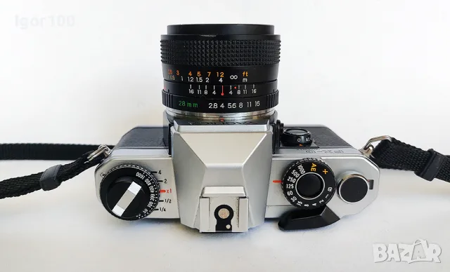 YASHICA FX-D quartz - филмова камера, снимка 3 - Фотоапарати - 55532542