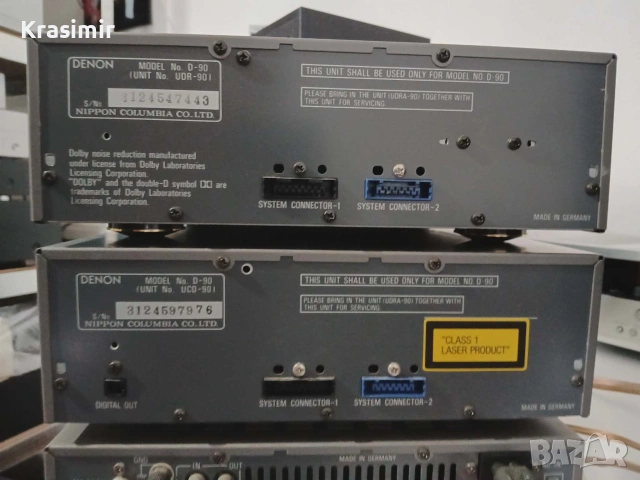 Denon udra-90 ucd-90 udr-90 CD касетен дек усилвател, снимка 7 - Ресийвъри, усилватели, смесителни пултове - 54092949