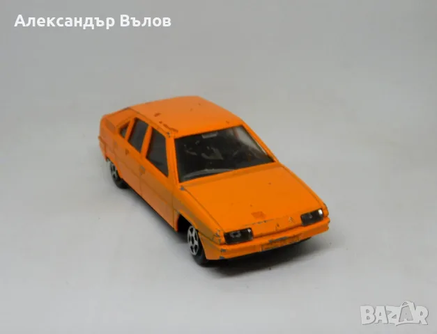 Стара РЯДКА метална количка Citroen BX Norev Jet-car 1/45 Made in France, снимка 8 - Колекции - 55464795