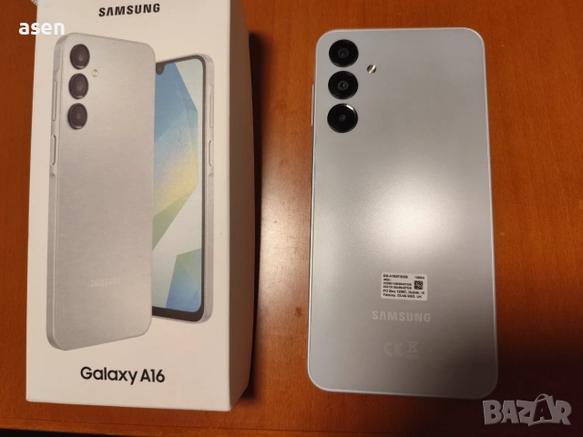 Смартфон Samsung SM-A165F Galaxy A16, 6.7 инча, 4GB RAM, 128GB, Gray - нов, с гаранция, снимка 4 - Samsung - 55227679