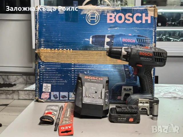 Акумулаторен винтоверт Bosch Professional GSR 14.4-2-LI